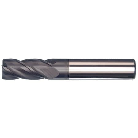 Mastercut Tool Corp. 12x16x12x63 4FL 0.50mm Corner Radius Multi-Helix V4 W/Flat, PowerA 502-471W-1